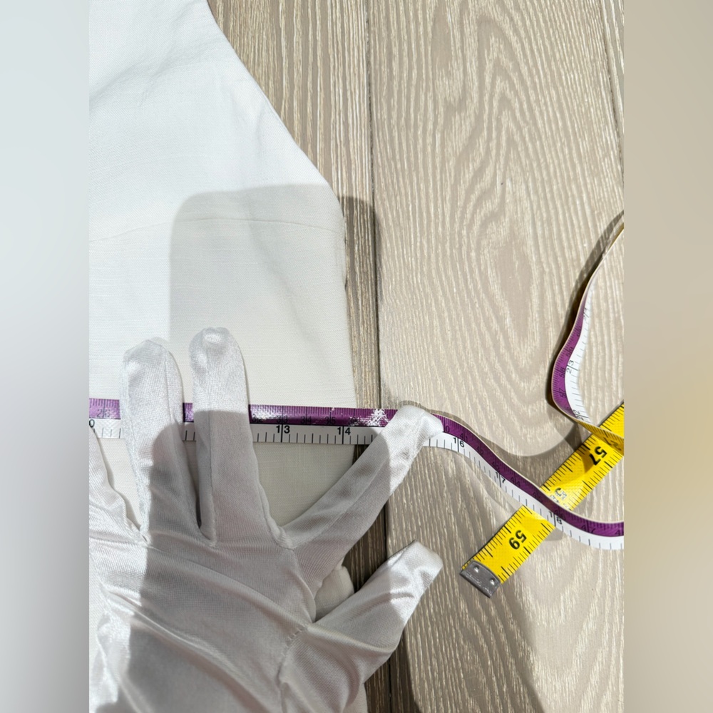 cult gaia White Halter Cutout Mini Dress - Picture 15 of 15